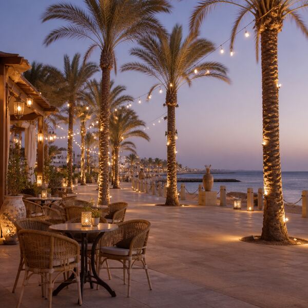 El Mamsha-Promenade