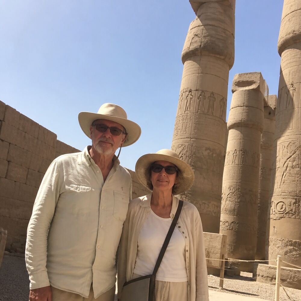John & Margaret · UK · Karnak Temple